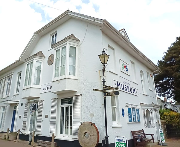 Sidmouth Museum in Church Street Sidmouth Museum in Church Street