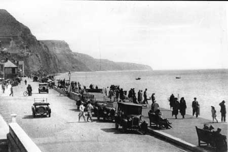 1920s Sidmouth Esplanade looking East