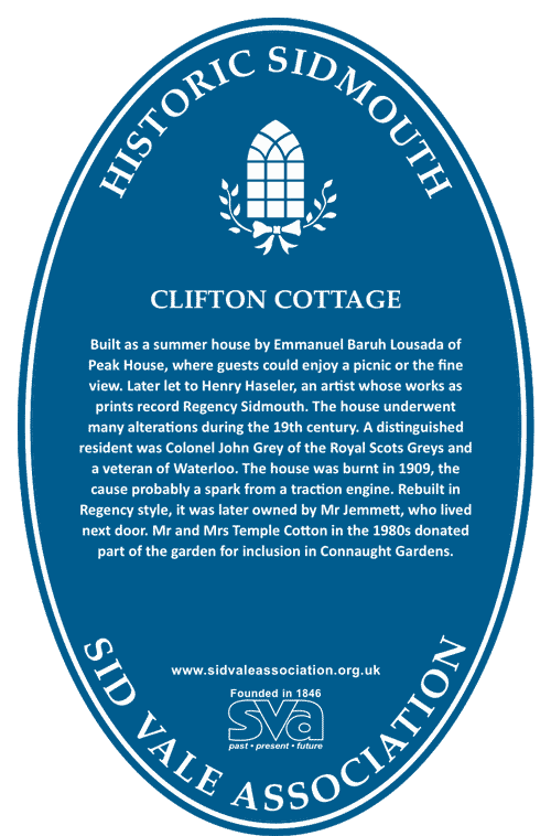 Blue Plaque