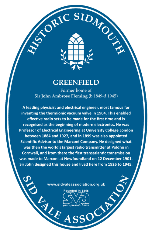 Blue Plaque