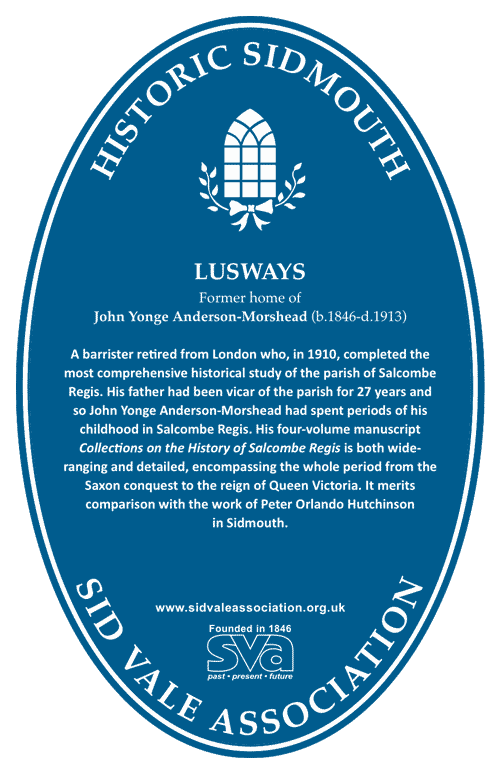 Blue Plaque