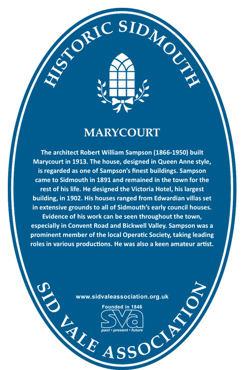 Blue Plaque